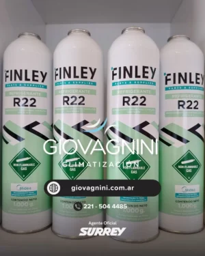Gas Refrigerante Finley R22 – Lata 1 kg