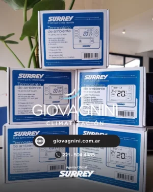 Termostato de Ambiente Digital Surrey 2H/1C – 24V – No Programable