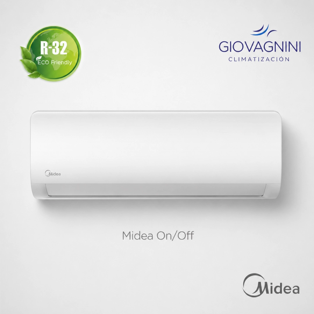 Aire Midea convencional R32 3100 frigorías